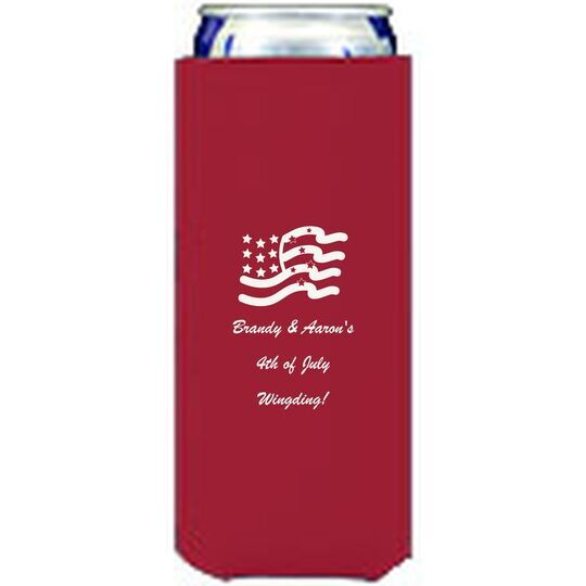 American Flag Collapsible Slim Huggers